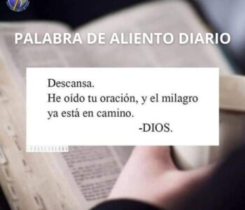 Tu mejor día de la mano de Jesús…