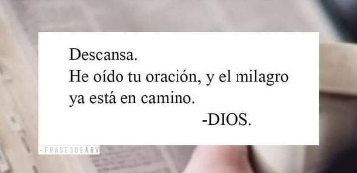 Tu mejor día de la mano de Jesús…